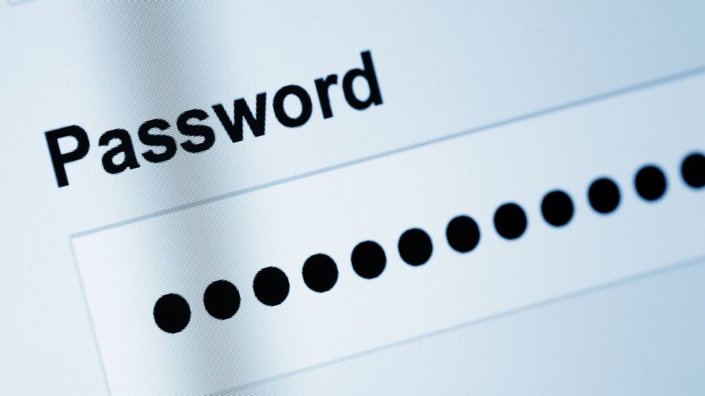 Close-up of a ConnectWise login screen showing a password entry field, with "Password" and a row of black dots indicating hidden characters.